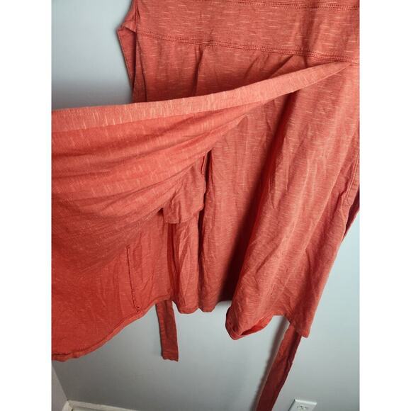 Toad and & Co Cue Wrap dress sz S pockets orange gorpcore eco outdoors recycled - Picture 3 of 11